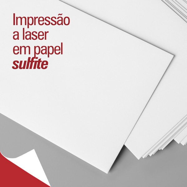 Impressão a Laser Formato A4 OffSet 75g 4/4