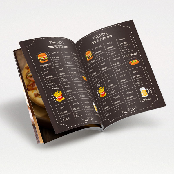 Revistas em Couche 150g Formato A4 8 Páginas