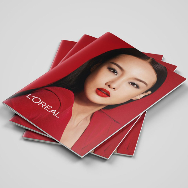 1000 Revistas em Couche 115g Formato 15x10 cm 20 Páginas e Verniz Total