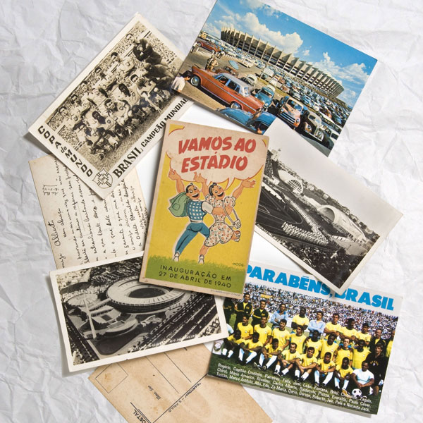 500 Postais em Couche 300g sem Verniz