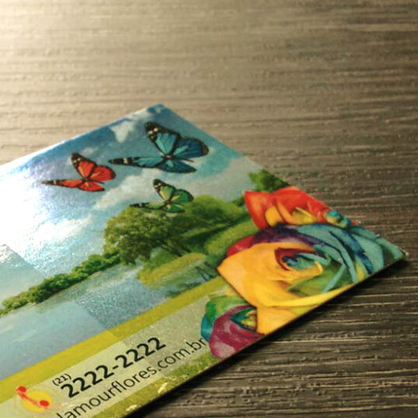 Cartão de Visita Metal Premium