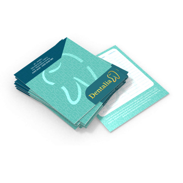 Cartão Duplo Couchê 250g Fosco