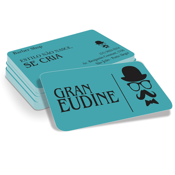 Cartão Identificação com Arte Variável em PVC 0,76mm