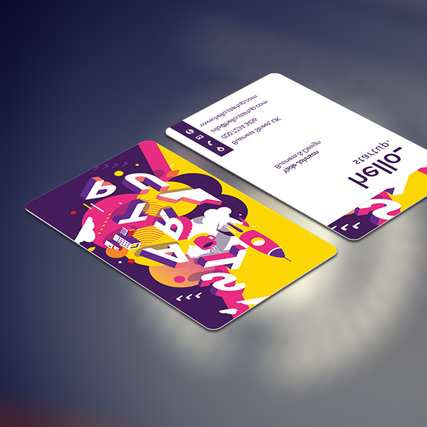 Cartão Identificação com Arte Variável em PVC 0,76mm