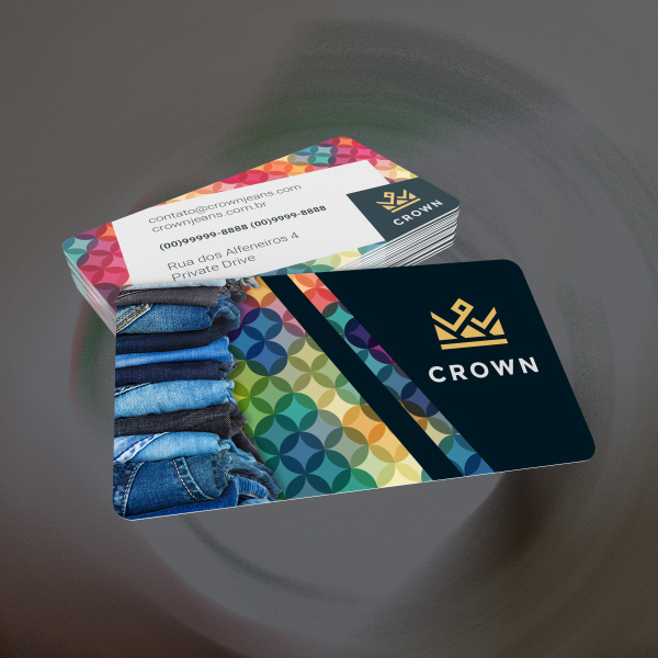 Cartão Identificação com Tarja Magnética em PVC 0,5mm