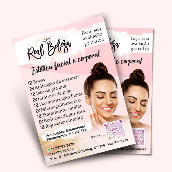 Filipetas em Couchê 115g