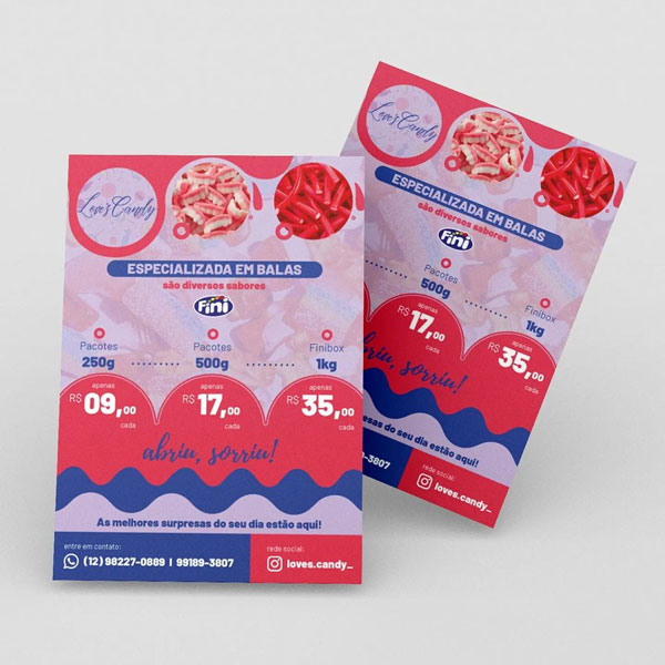 Folders A4 Couchê 150g