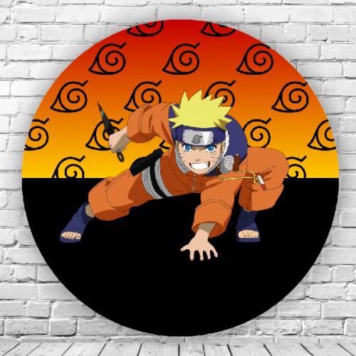 Painel de Festa Redondo Personalizado 150 cm